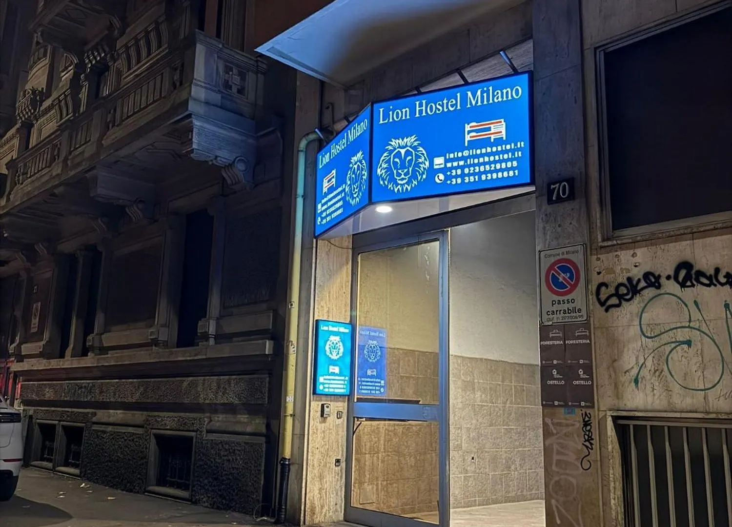 Lion University&Youth Hostel Milano 2 Włochy